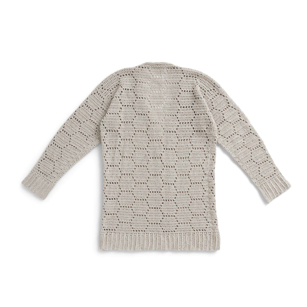 Crochet Cardigan made in Patons Linen Yarn