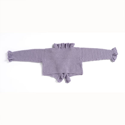Patons For the Frill of It Crochet Cardigan Patons For the Frill of It Crochet Cardigan