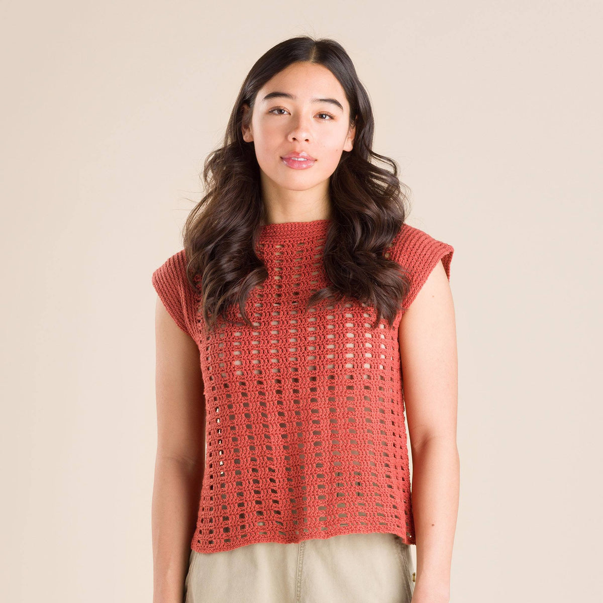 Crochet Top made in Patons Yarn