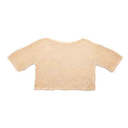 Patons Cat's Eyes Knit Top Patons Cat's Eyes Knit Top