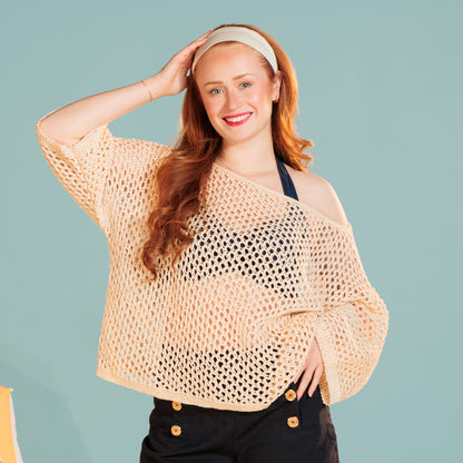 Patons Cat's Eyes Knit Top Patons Cat's Eyes Knit Top