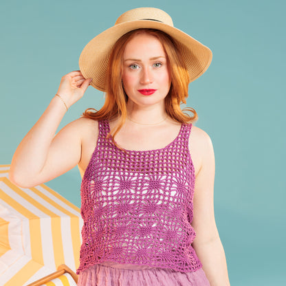 Patons Spiderweb Crochet Top Patons Spiderweb Crochet Top
