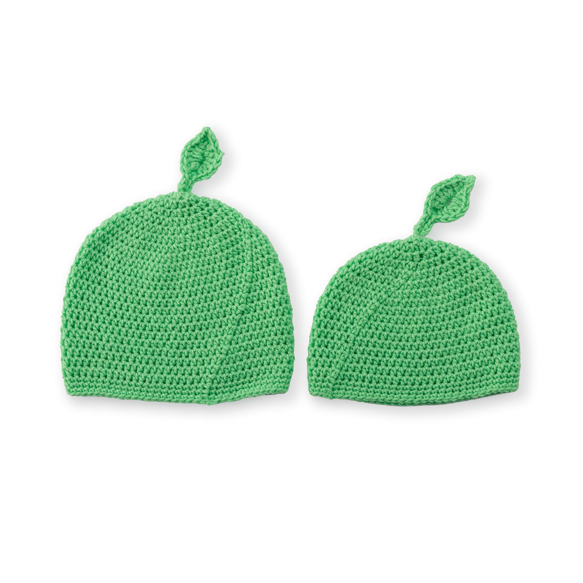 Free Easy Patons Baby Sprout Crochet Hat Pattern | Yarnspirations