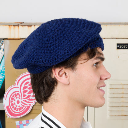 Patons Crochet Monogram Beret Patons Crochet Monogram Beret