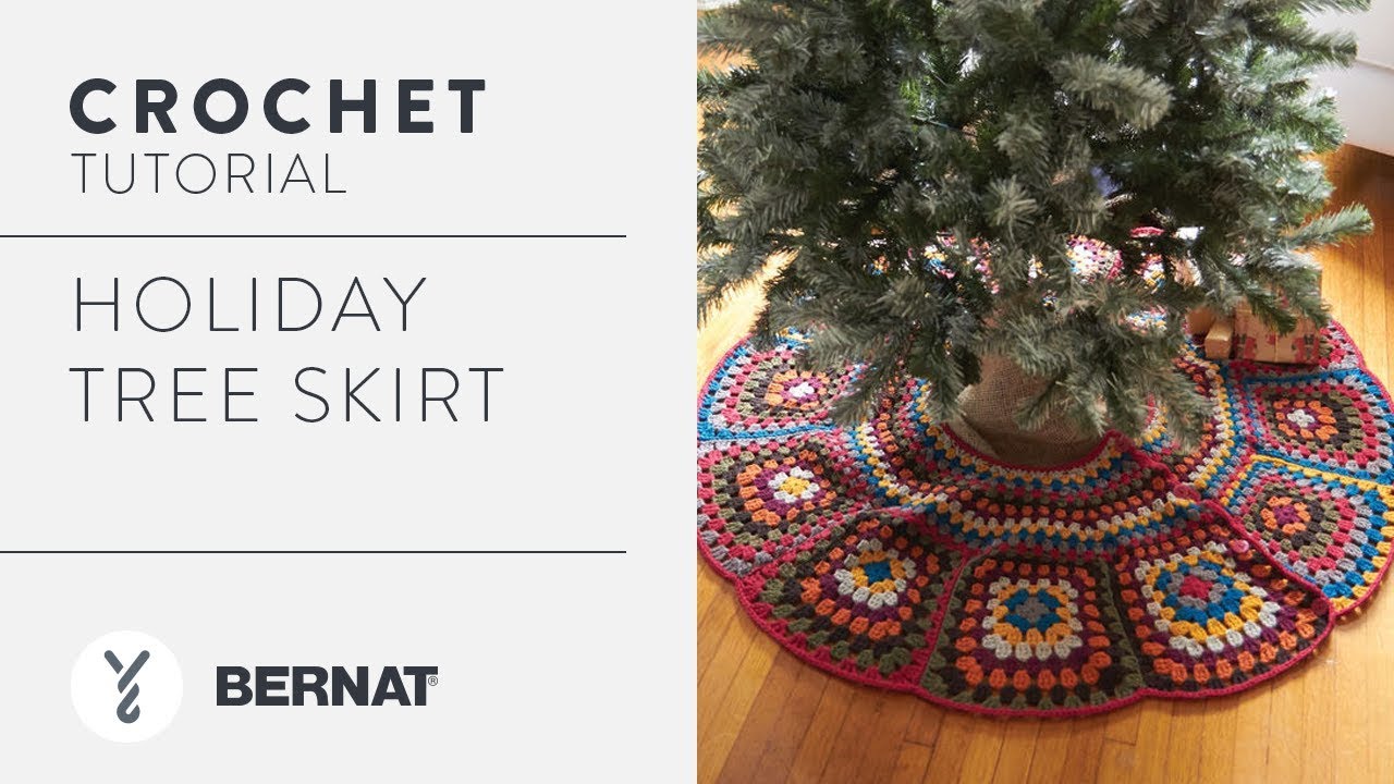 Patons Tricia's Tree Skirt Crochet