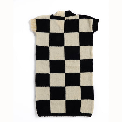 Patons Checkmate Knit Dress Patons Checkmate Knit Dress