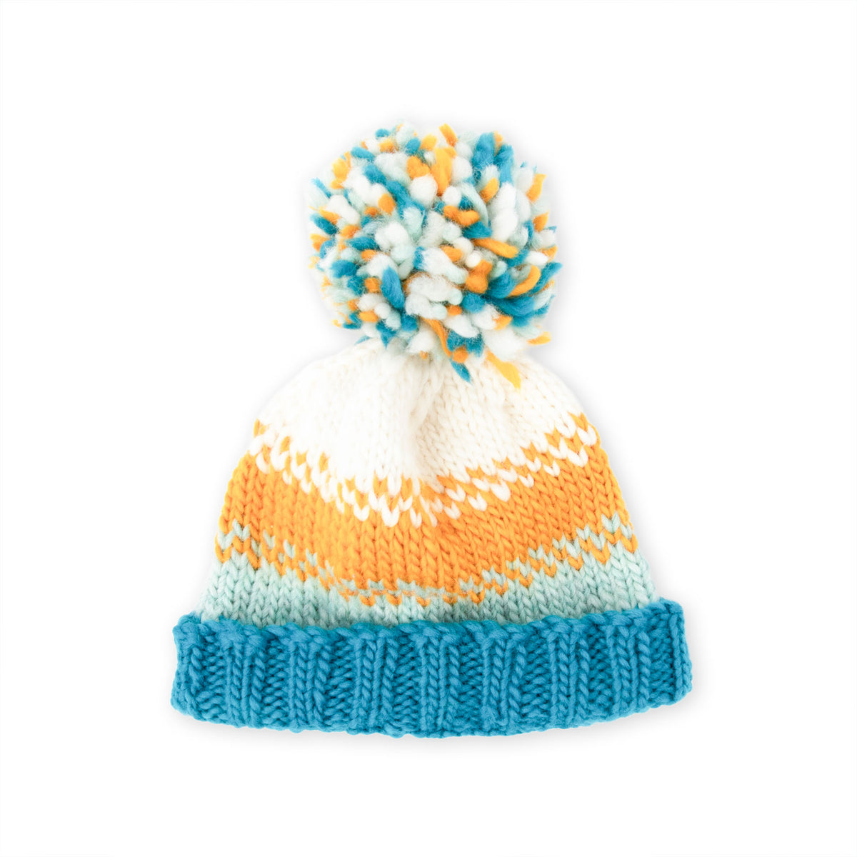 Knit Hat made in Patons Classic Wool Roving Yarn