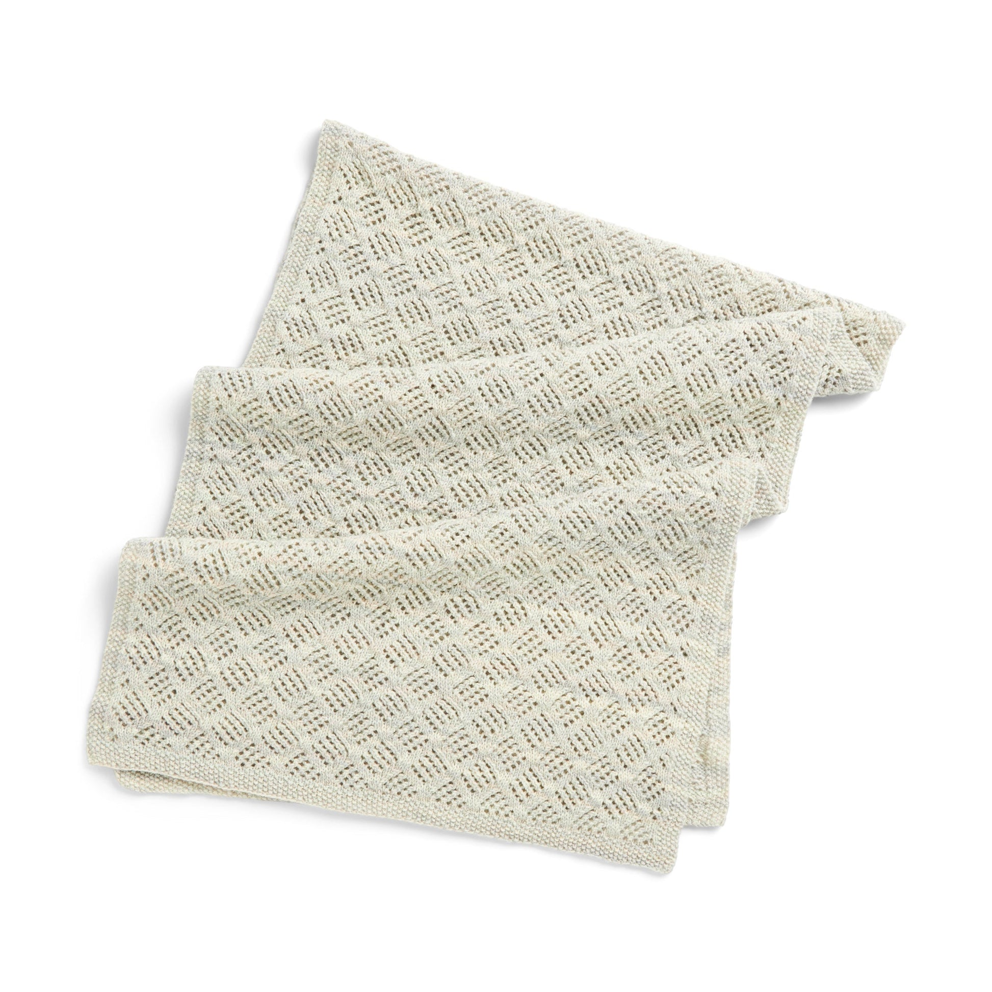 Free Patons Diamond Lattice Lace Knit Wrap Pattern