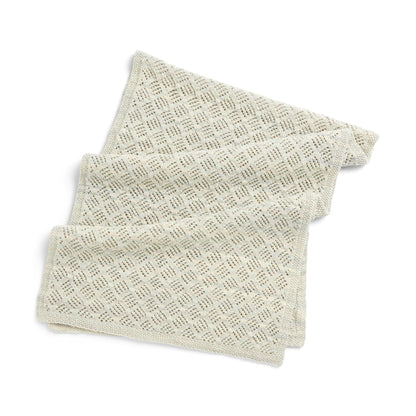Patons Diamond Lattice Lace Knit Wrap Patons Diamond Lattice Lace Knit Wrap