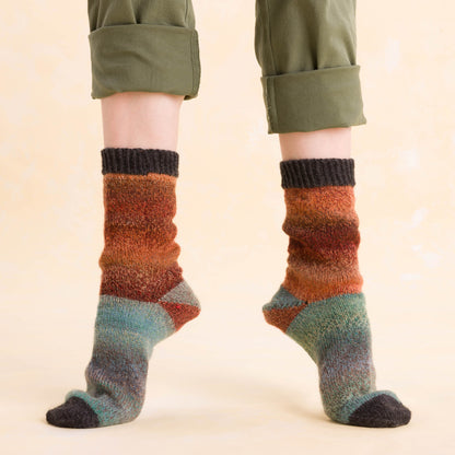 Patons Sock-a-Block Knit Socks Patons Sock-a-Block Knit Socks