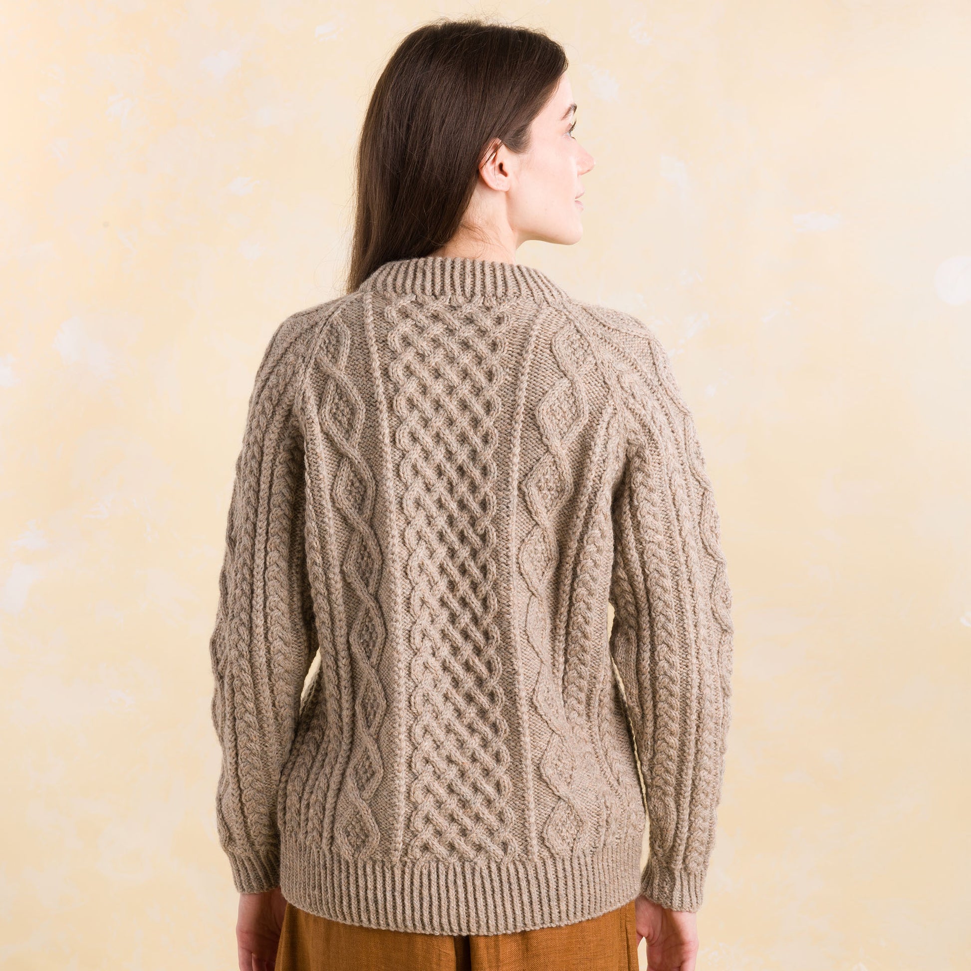 Cable Knit Free Aran Knitting Patterns For Ladies Free Patons