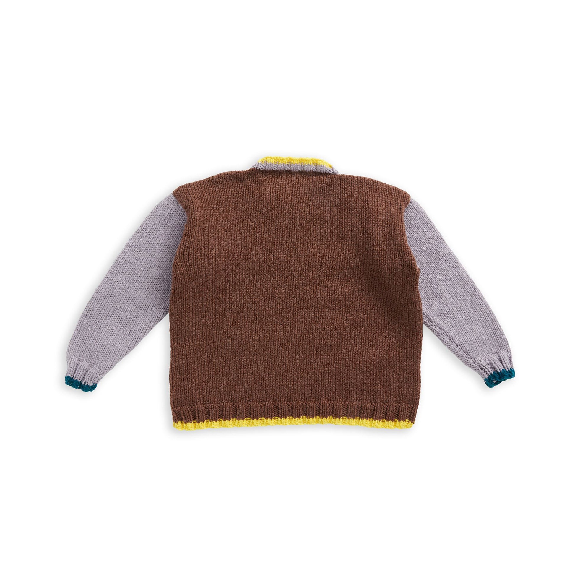 Free Patons Knit Landscape Sweater Pattern