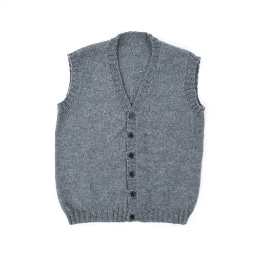 Knit Vest made in Patons Classic Wool Worsted Yarn