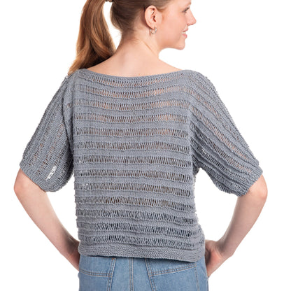 Patons Knit Open Season Top Knit Top made in Patons Yarn