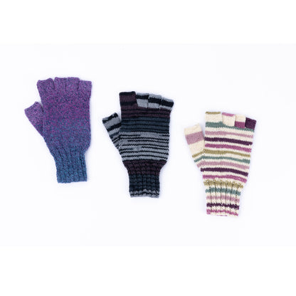 Patons Fingerless Knit Gloves for Adult All Variants