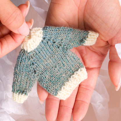 Patons Knit Sweater Ornament Patons Knit Sweater Ornament