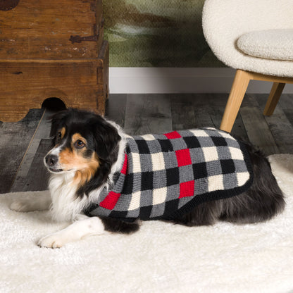 Patons Knit Canine Checks Patons Knit Canine Checks