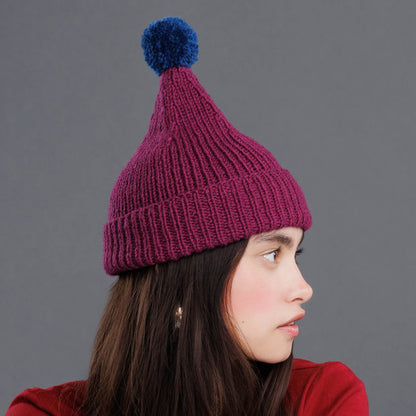 Patons Knit Chapeau Pierrot Version 2