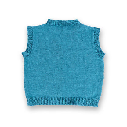 Patons Carfrae Knit Argyle Vest Patons Carfrae Knit Argyle Vest