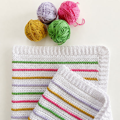 Cotton Bloom Stipes Blanket Cotton Bloom Stipes Blanket