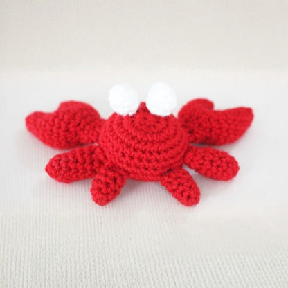 Red Heart Feeling Crabby Crochet Amigurumi Red Heart Feeling Crabby Crochet Amigurumi