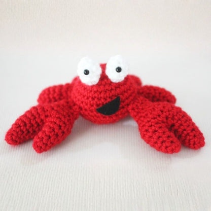 Red Heart Feeling Crabby Crochet Amigurumi Red Heart Feeling Crabby Crochet Amigurumi