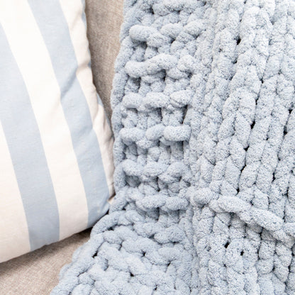 Bernat Finger Knit Textured Throw Bernat Finger Knit Textured Throw