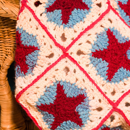 Red Heart Crochet Star Bright Bag Red Giant
