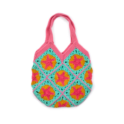 Red Heart Crochet Star Bright Bag Solar