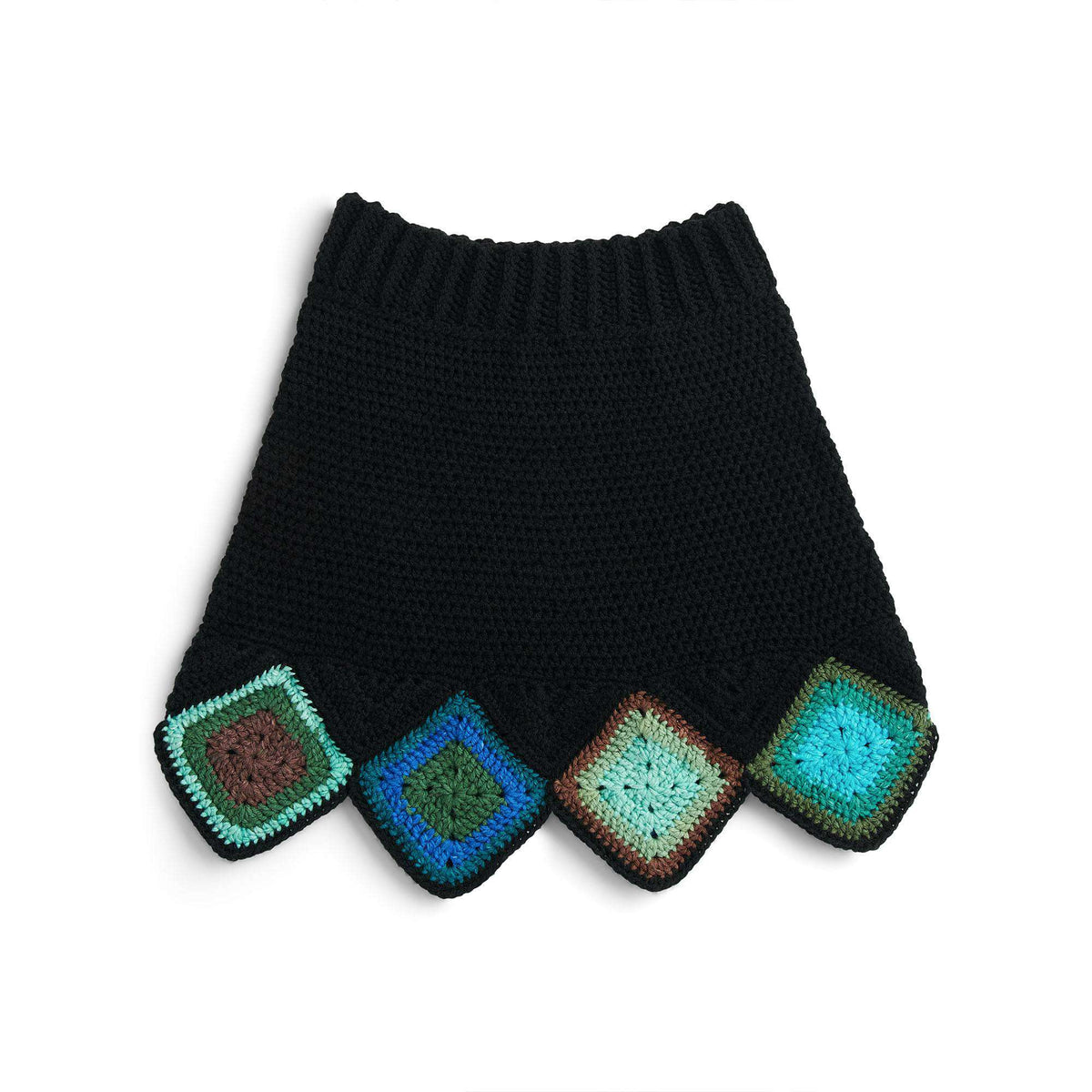 Crochet Skirt made in Red Heart Super Saver O'Go Yarn