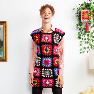 SHIFT SHIRT DRESS WITH CROCHET COLLAR SAIL AWAY WITH ME
