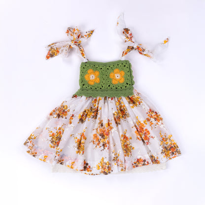 Red Heart Crochet Upcycled Dress Red Heart Crochet Upcycled Dress