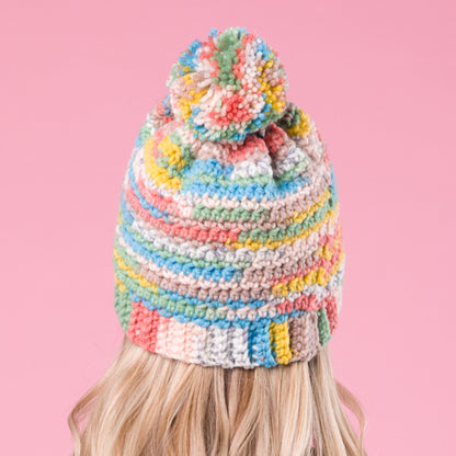 Red Heart Crochet Stripes Hat Red Heart Crochet Stripes Hat