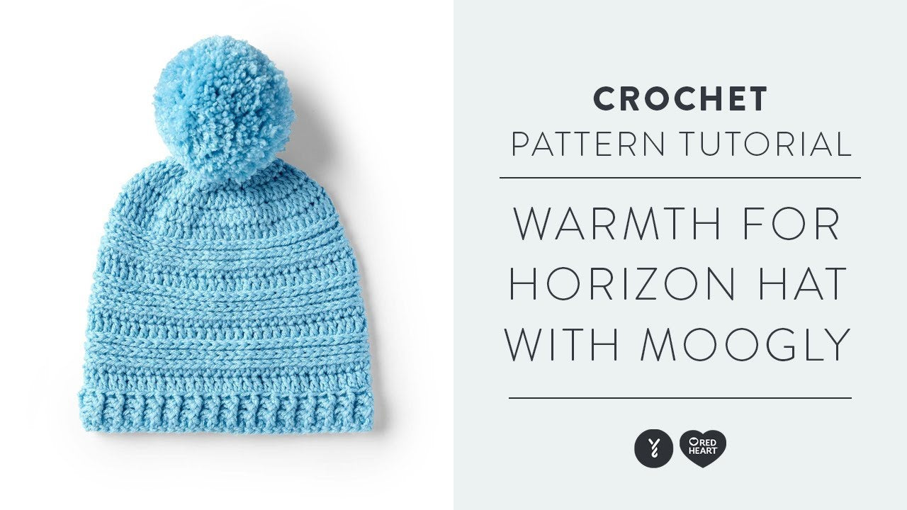 Red Heart Crochet For Warmth Horizon Hat
