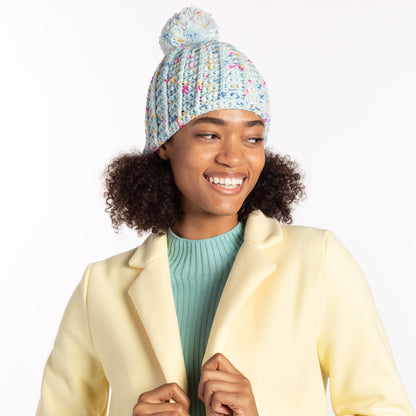 Red Heart Crochet Waffle Stitch Hat Red Heart Crochet Waffle Stitch Hat