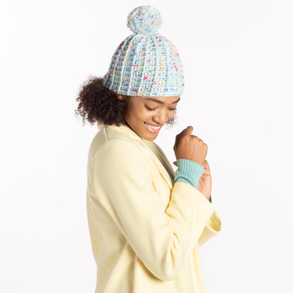 Red Heart Crochet Waffle Stitch Hat Red Heart Crochet Waffle Stitch Hat