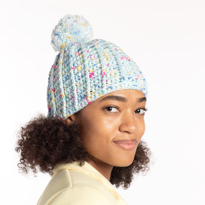 Red Heart Crochet Waffle Stitch Hat Red Heart Crochet Waffle Stitch Hat