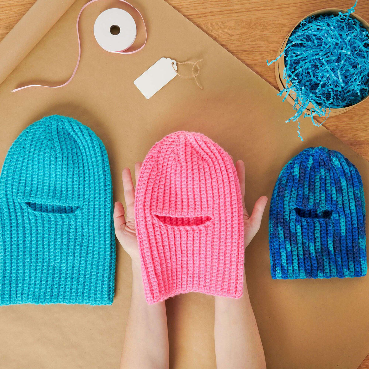 Crochet  made in Red Heart Super Saver yarn