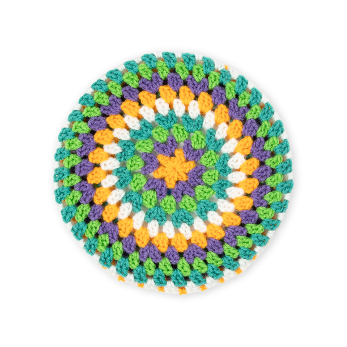 Crochet Beret made in Red Heart Yarn