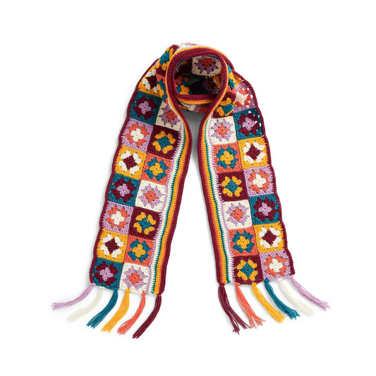 Crochet Scarf made in Red Heart Super Saver Yarn