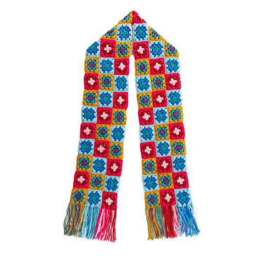 Red Heart Keep It Cozy Crochet Scarf