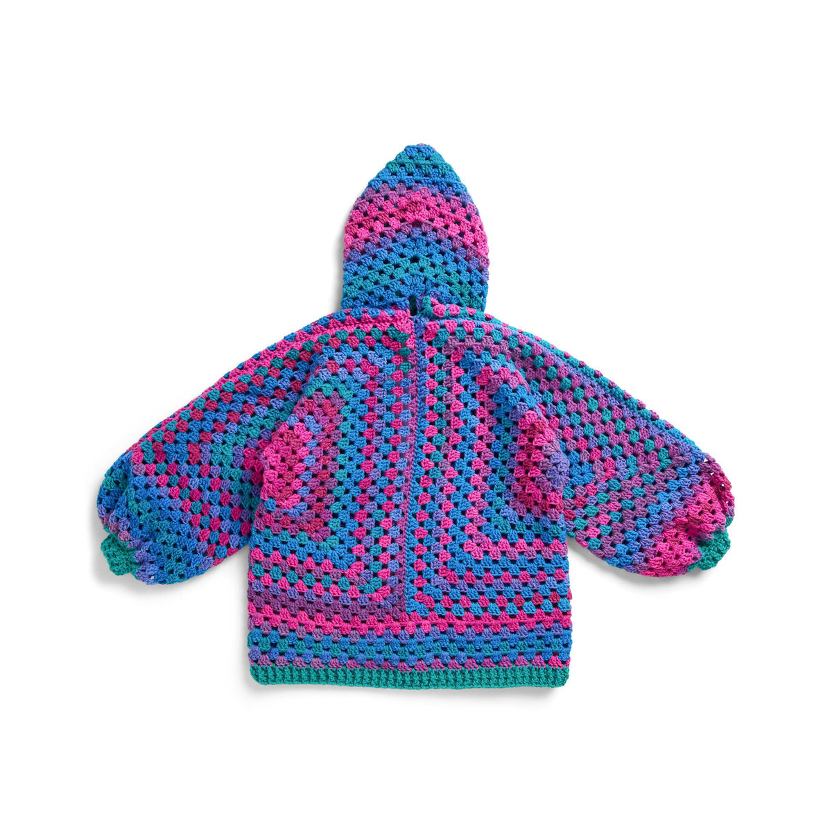 Crochet Cardigan made in Red Heart Yarn