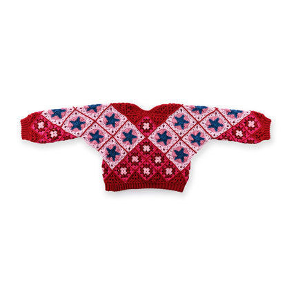 Red Heart Crochet Spotlight Pullover Red Heart Crochet Spotlight Pullover
