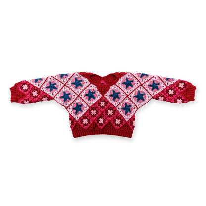 Red Heart Crochet Spotlight Pullover Red Heart Crochet Spotlight Pullover