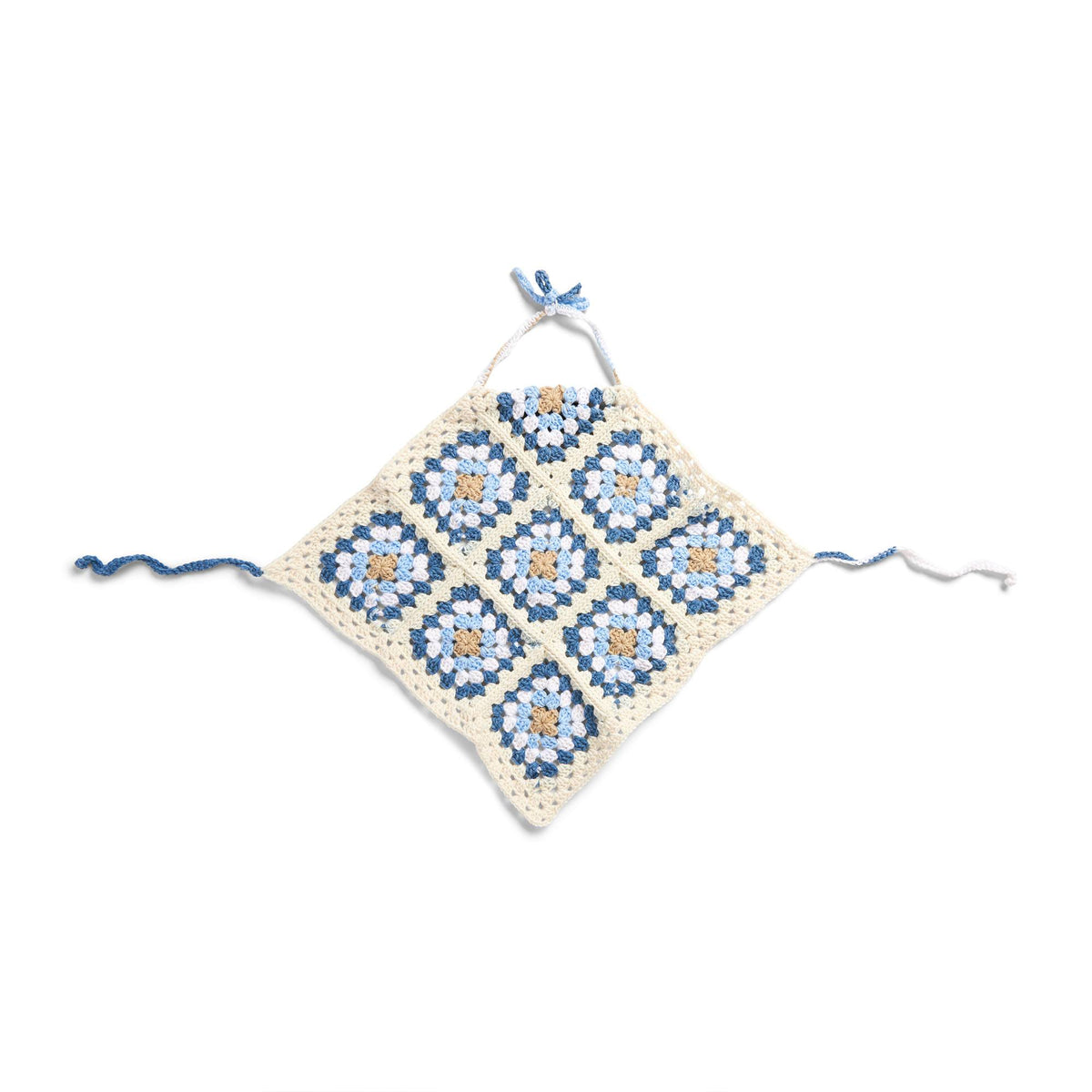 Crochet Top made in Red Heart All in One Granny Square","Super Saver Yarn