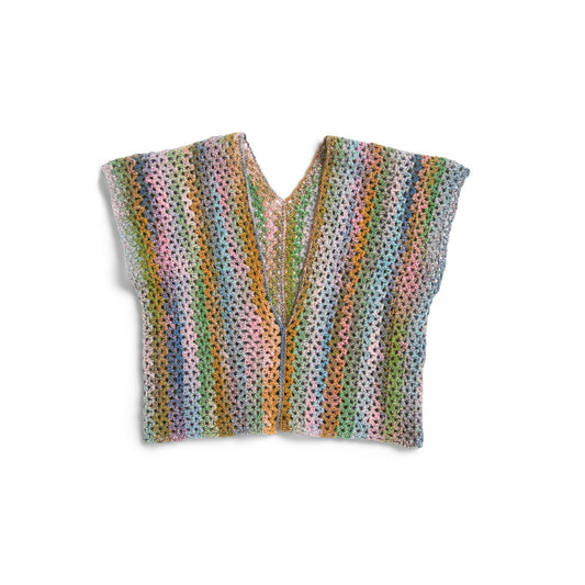 Crochet Vest made in Red Heart Yarn