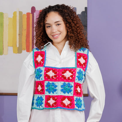 Red Heart Crochet Prep in Your Step Vest Red Heart Crochet Prep in Your Step Vest