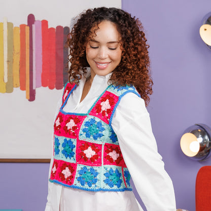 Red Heart Crochet Prep in Your Step Vest Red Heart Crochet Prep in Your Step Vest