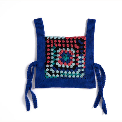 Red Heart Crochet Square Up Tabard Vest Red Heart Crochet Square Up Tabard Vest