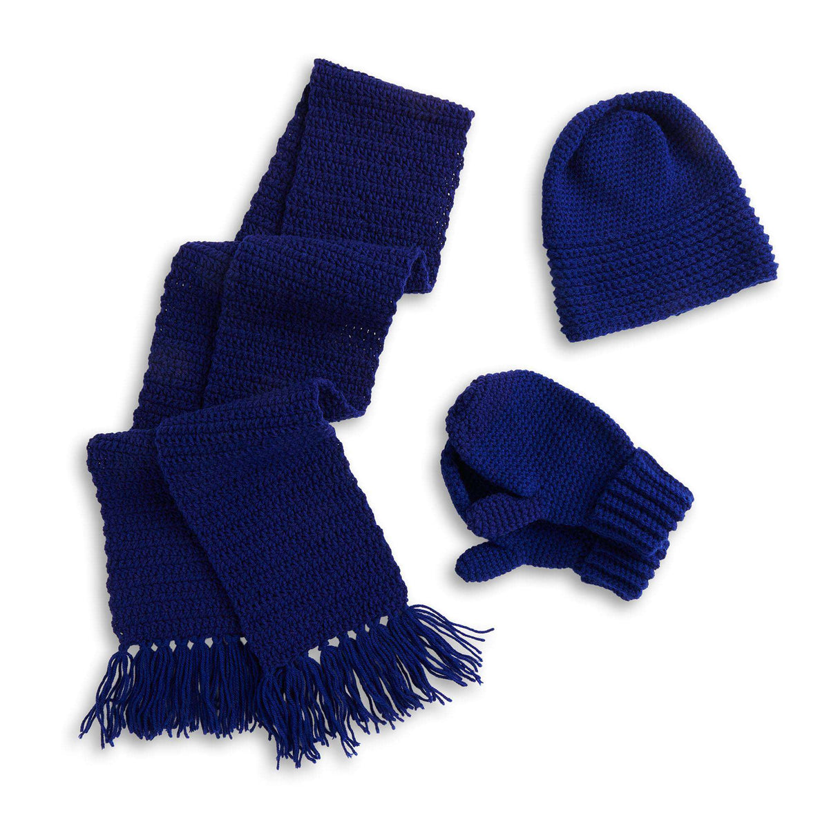 Crochet  made in Red Heart Super Saver yarn